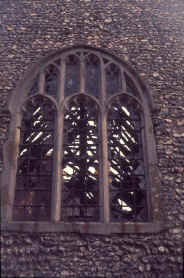 The east window after the fire